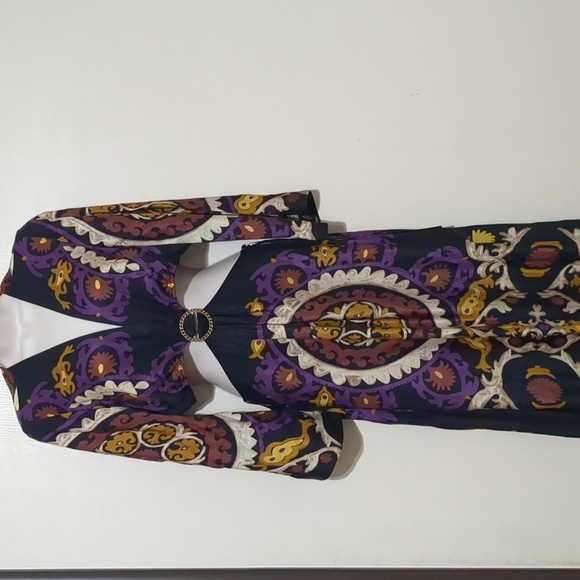 Ba&Sh robe falva floral cut out maxi dress  Size Small - Picture 4 of 16